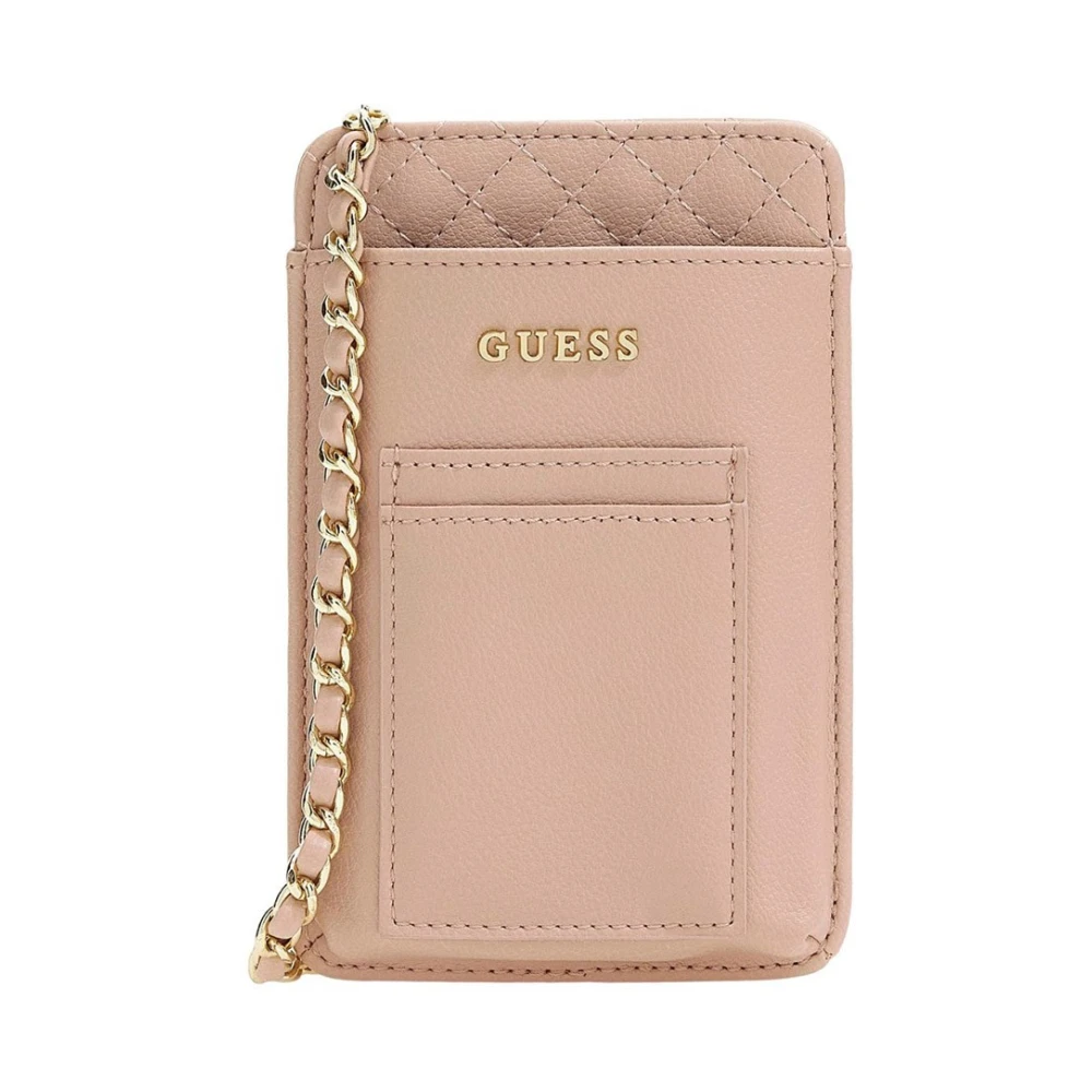 Guess Synthetische Telefoonhouder Pink Dames