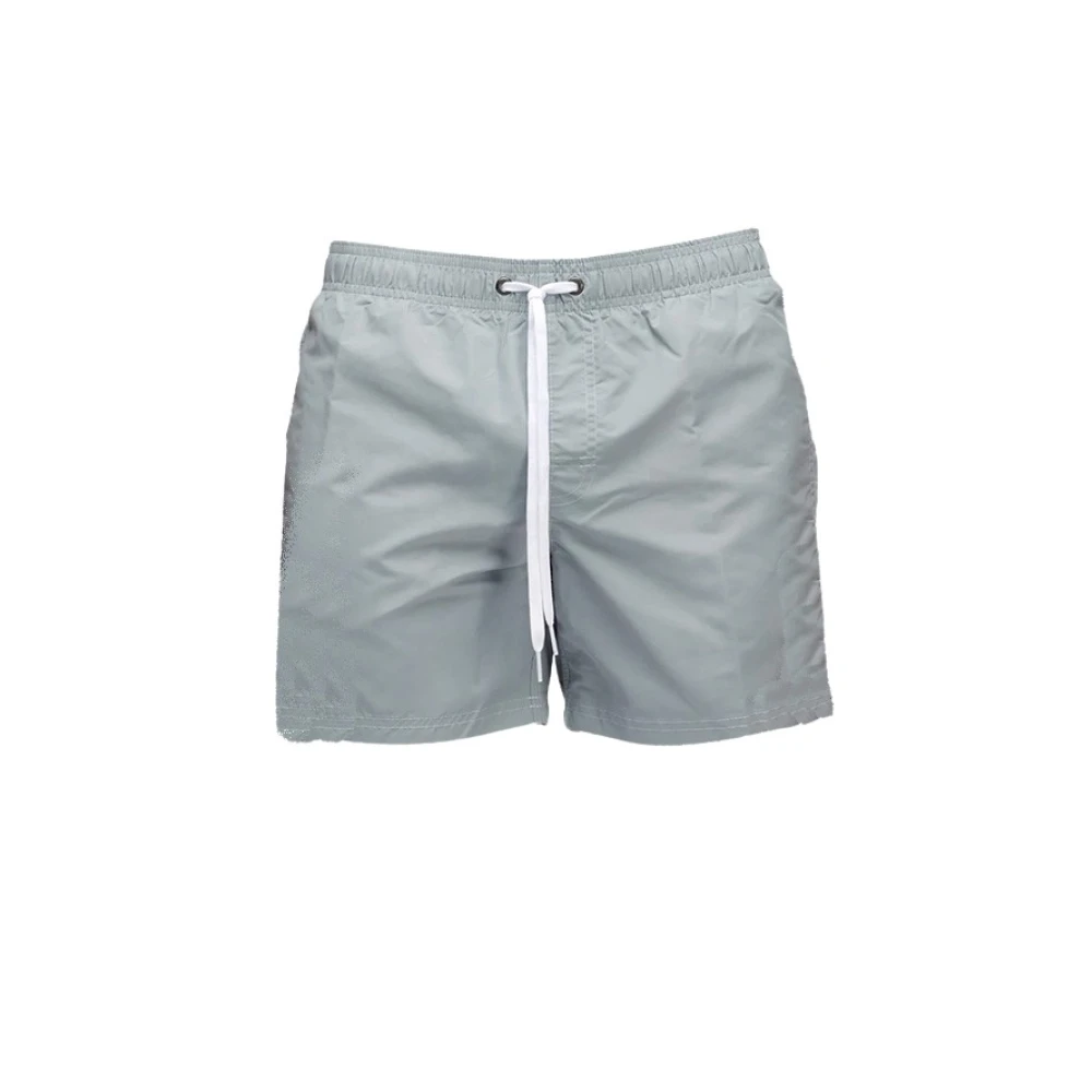 Sundek Men's Gray Beachwear, Xl, Swim Shorts