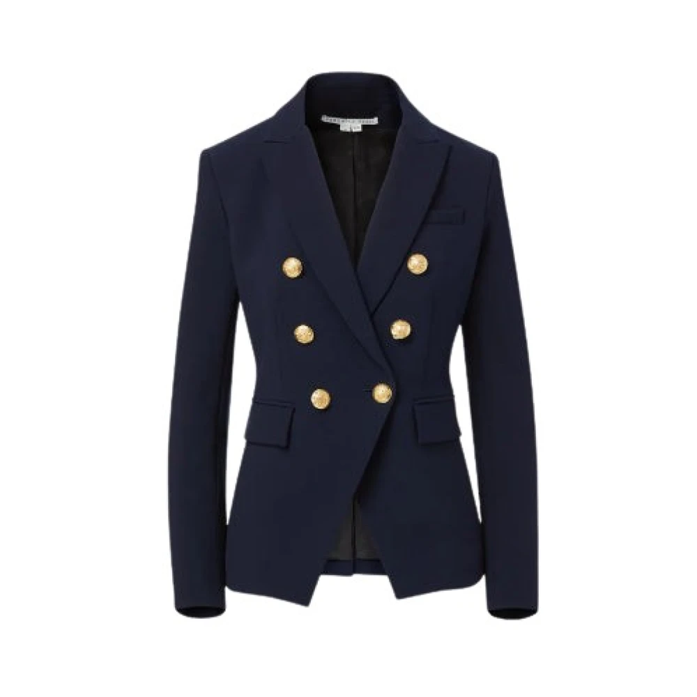Veronica Beard Navy Miller Dickey Jacket Blue Dames