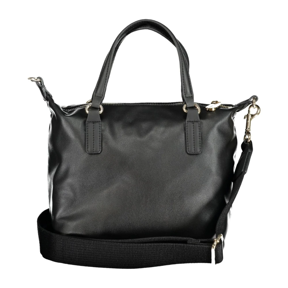 Tommy Hilfiger Zwarte dameshandtas met verstelbare band Black Dames
