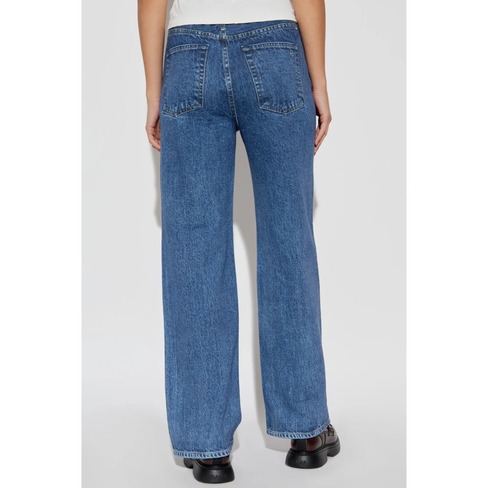 Rag & Bone Jeans Terry Blue Dames