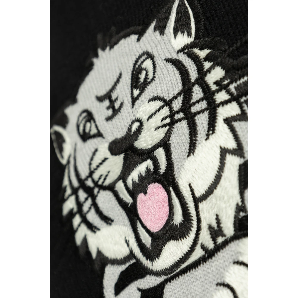 Kenzo Trui met geborduurd logo Black Heren
