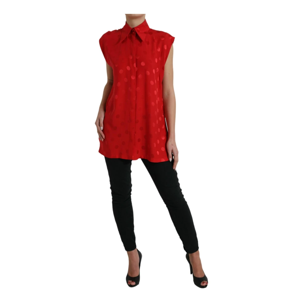 Dolce & Gabbana Shirts Red Dames