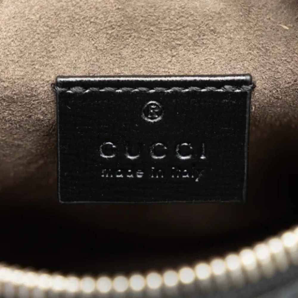 Gucci Vintage Pre-owned Plastic shoulder-bags Black Dames
