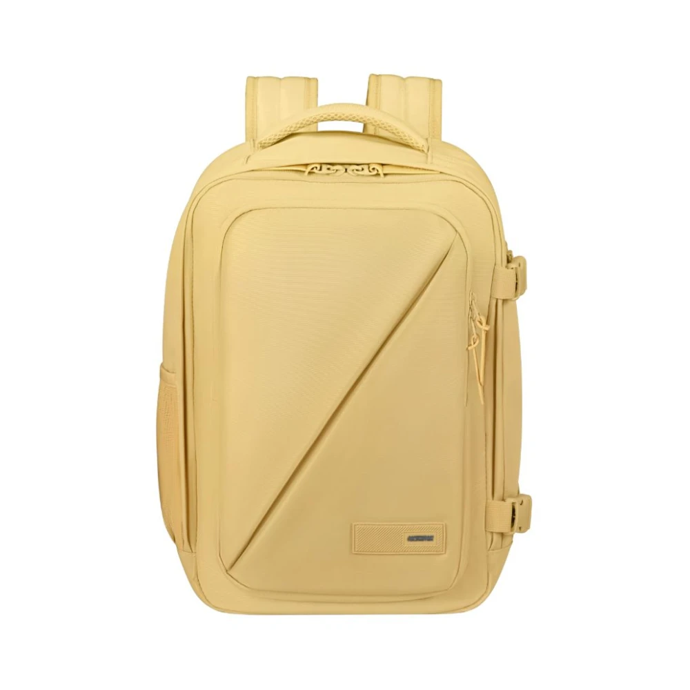 American Tourister Praktische en functionele handbagage rugzak Yellow Unisex