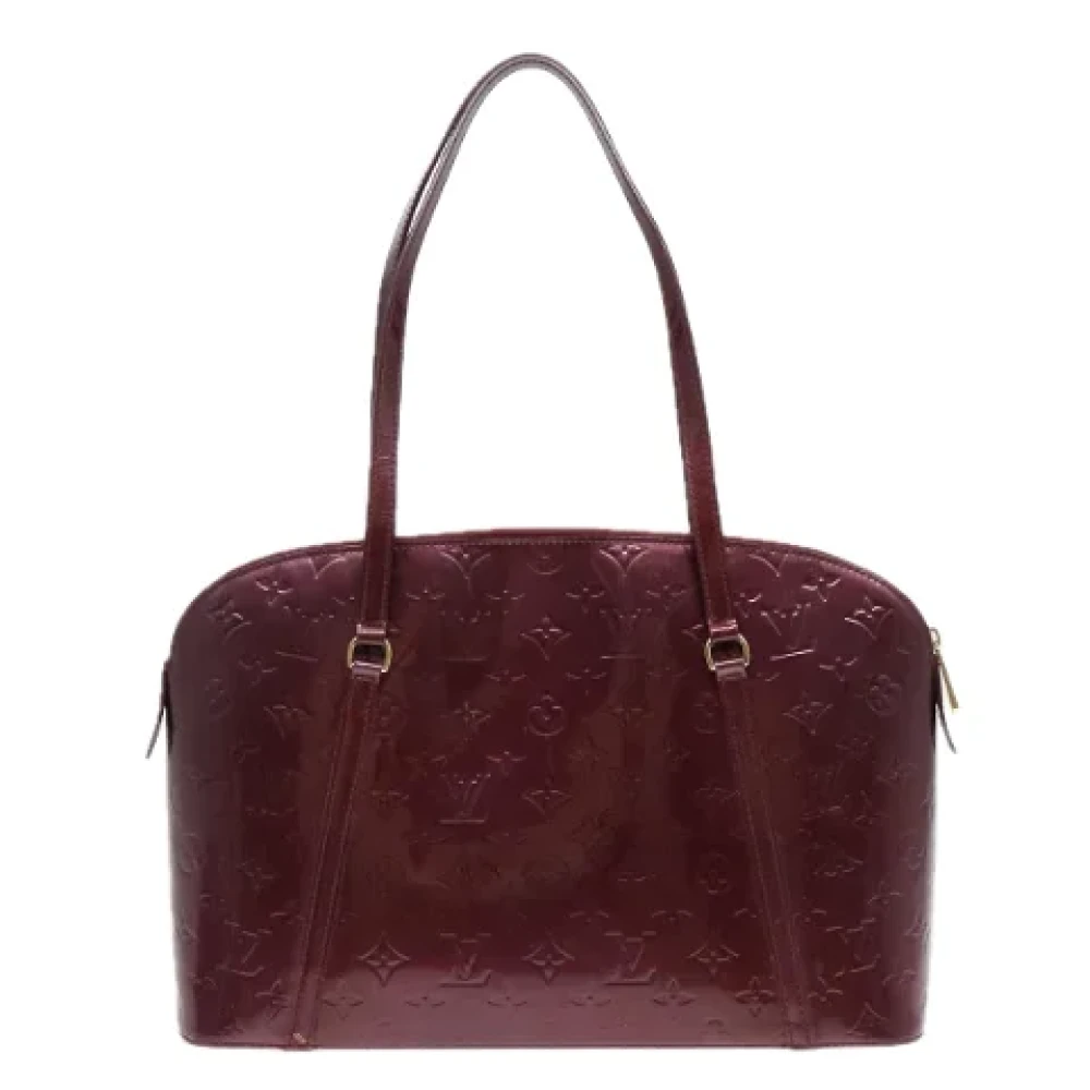 Louis Vuitton Vintage Pre-owned Leather handbags Purple Dames