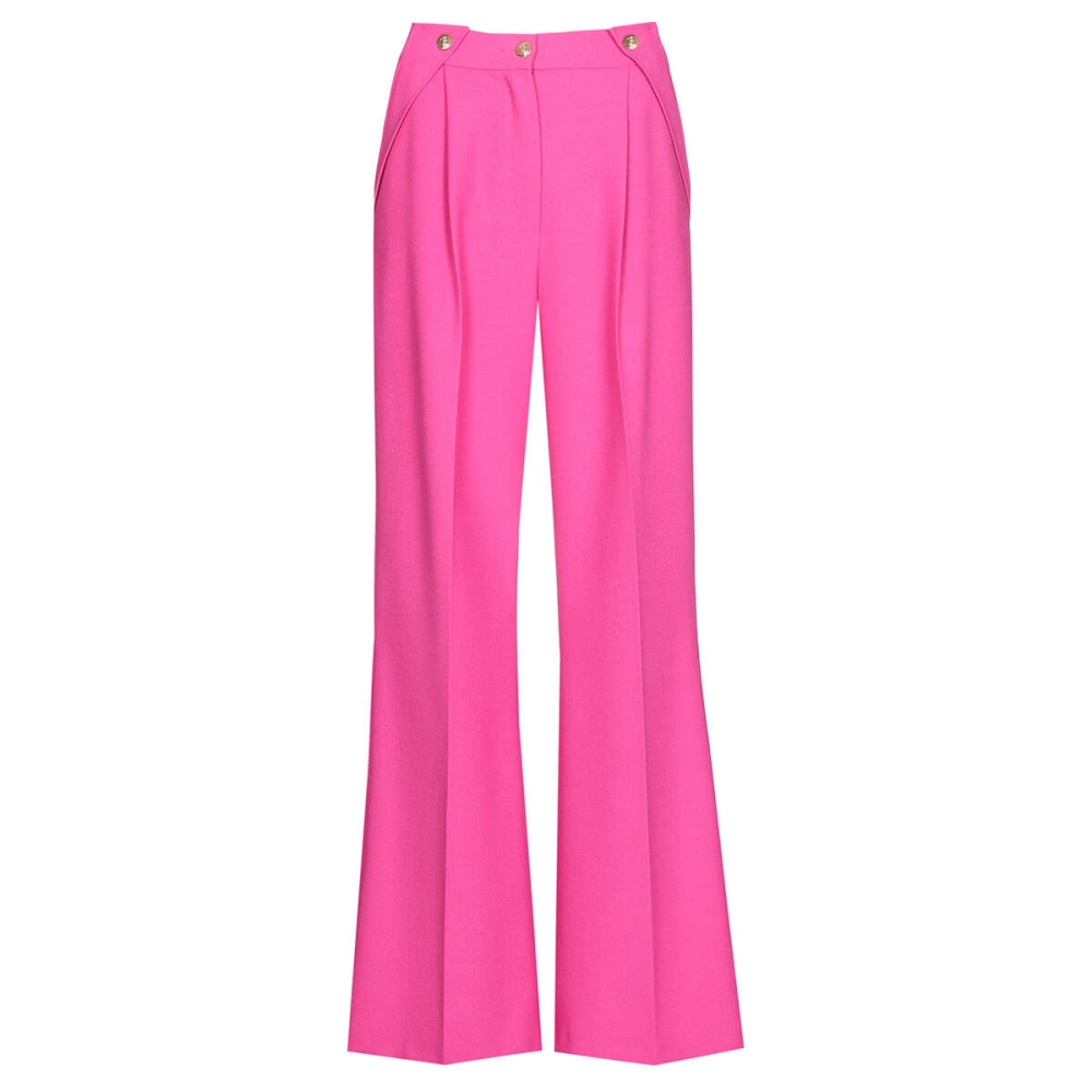 Caroline Biss Fuchsia Geplooide Pantalon Pink Dames