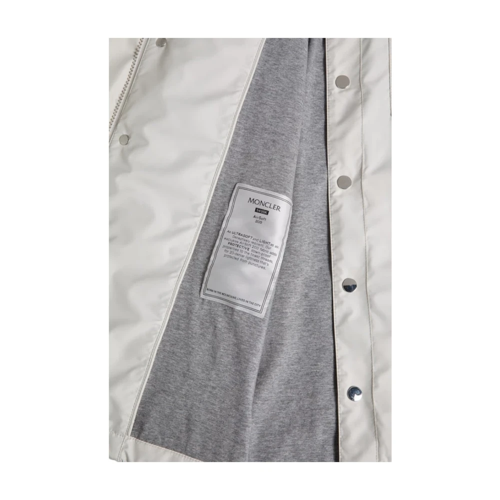 Moncler Licht Beige Piz Overshirt Jas Beige Heren