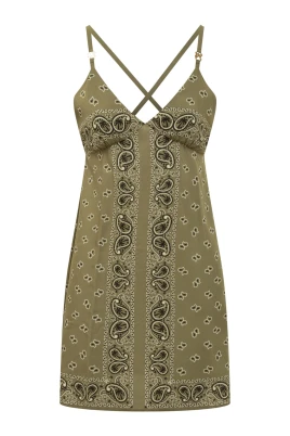 Paisley Slipklänning