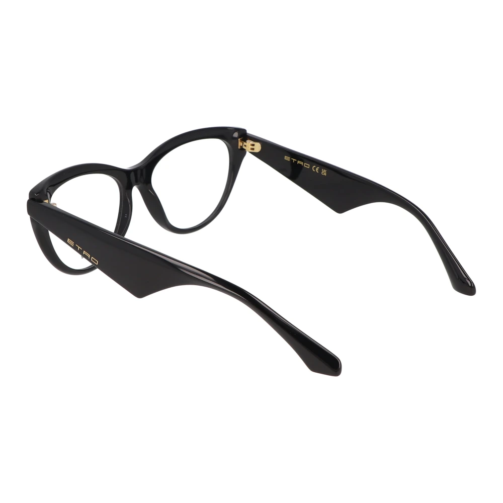 ETRO Cat Eye Acetaat Frame Bril Black Unisex