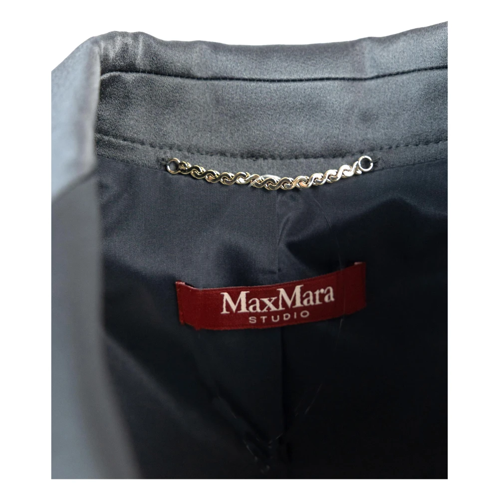 Max Mara Studio Jackets Gray Dames