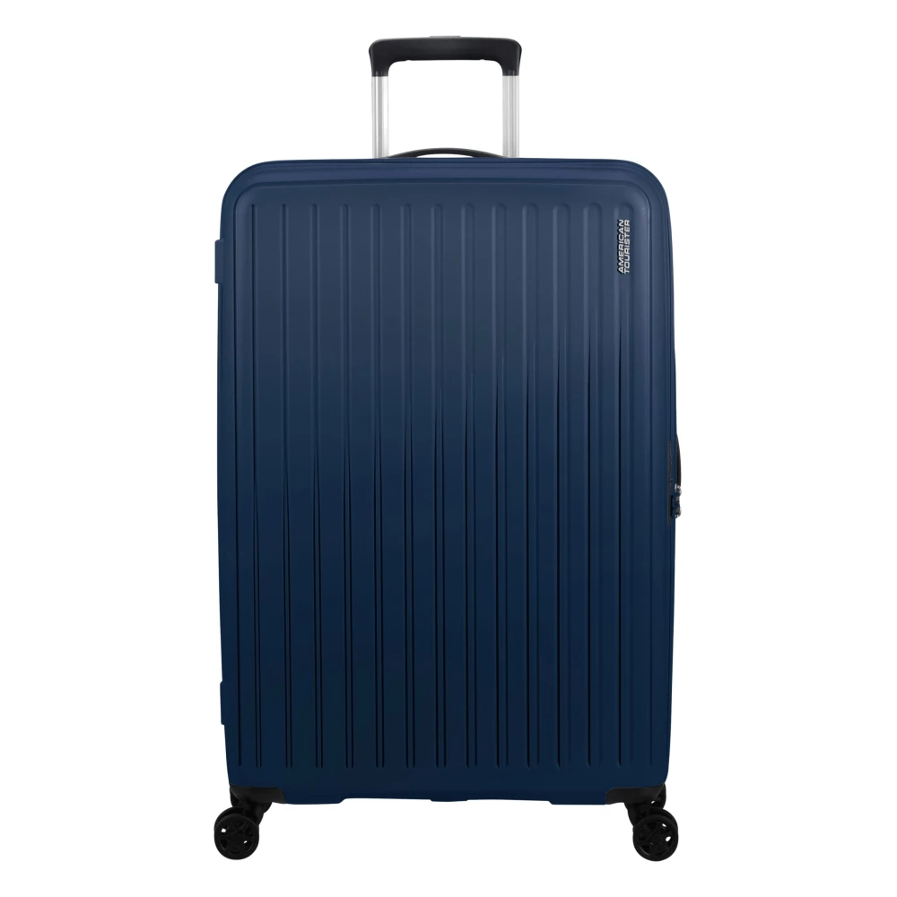 American Tourister Unisex Blue Spinner Suitcase And Trolley