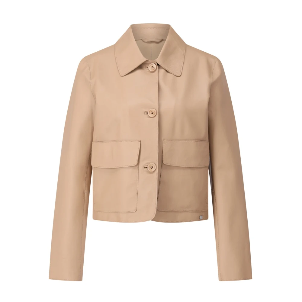 Milestone Leren Jack Boxy Stijl Brown Dames