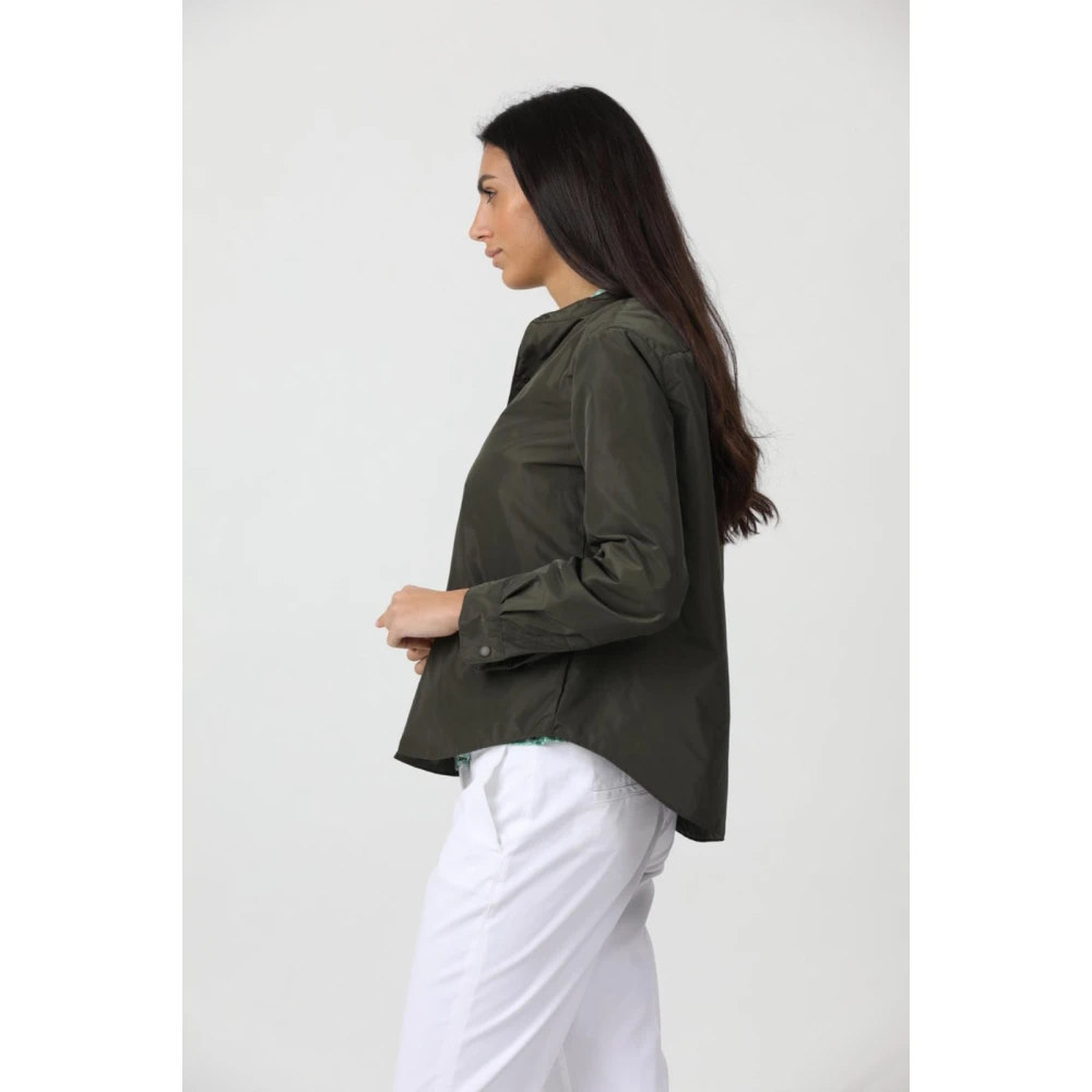 Aspesi Stijlvolle Jas Tamara Green Dames
