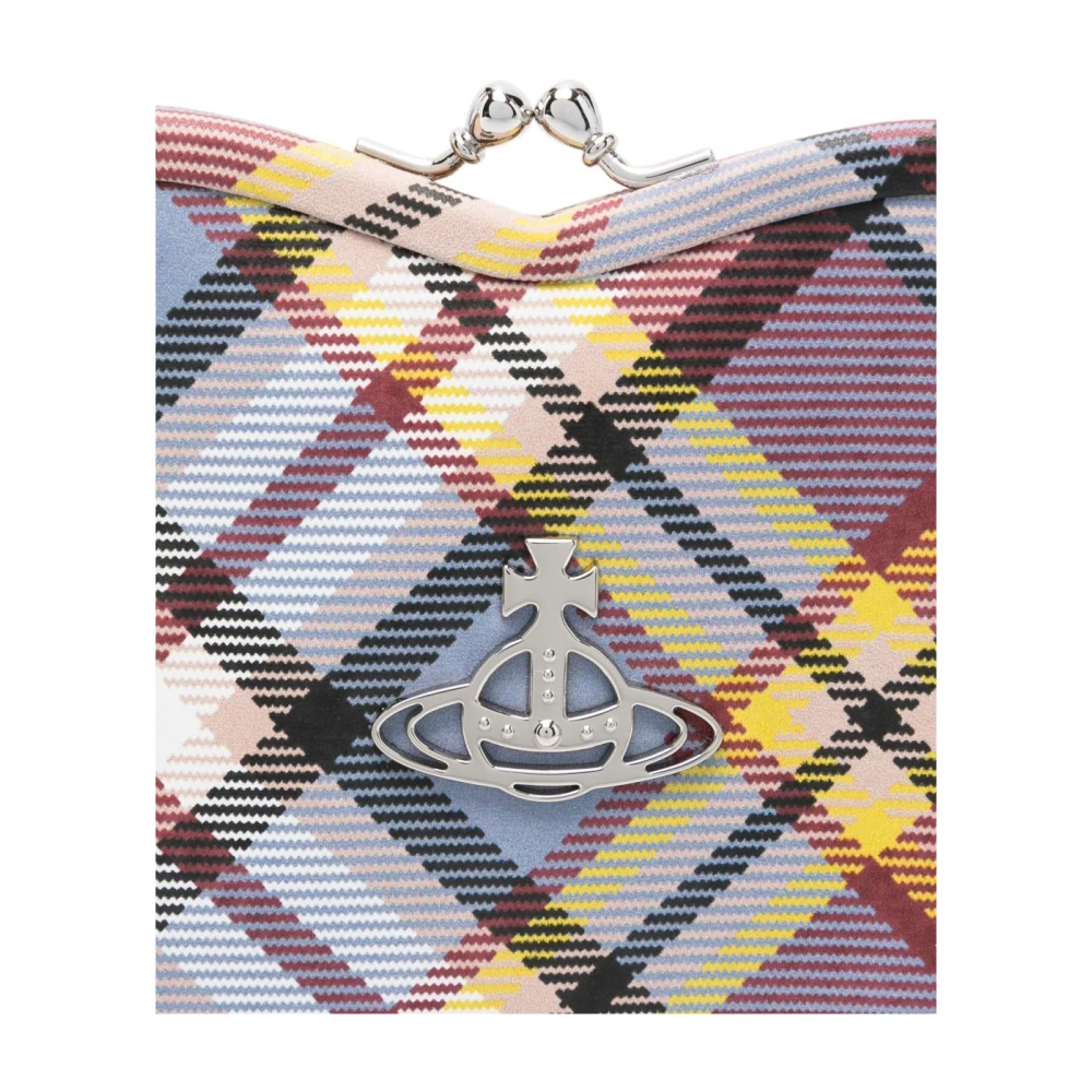 Vivienne Westwood Stijlvol Beige Kiss-Lock Schoudertas Multicolor Dames