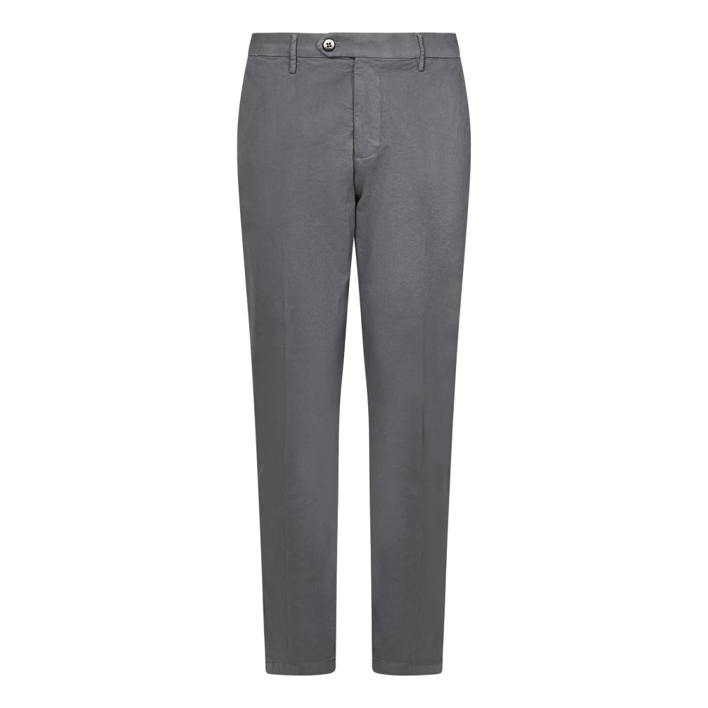 Michael Coal Slim Fit Chino Byxor Grå Gray, Herr