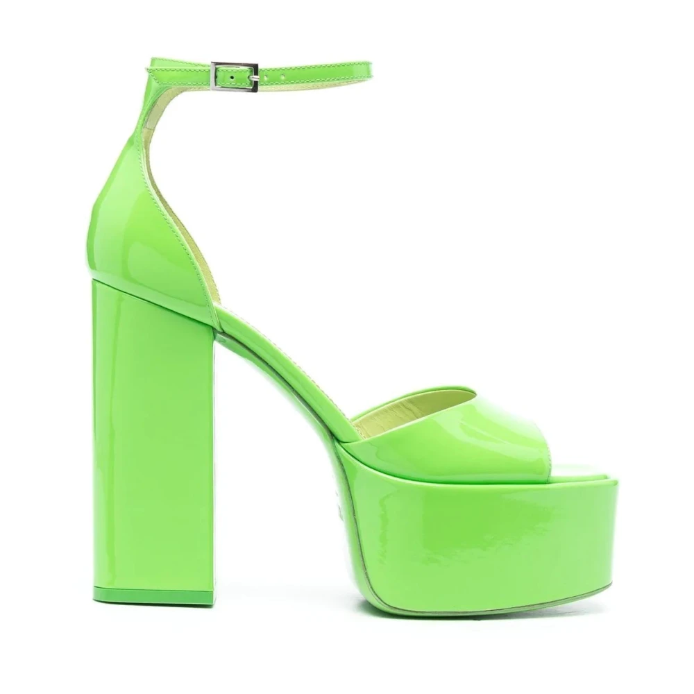 Paris Texas Donna Verde Scarpe, 40 Eu, New,