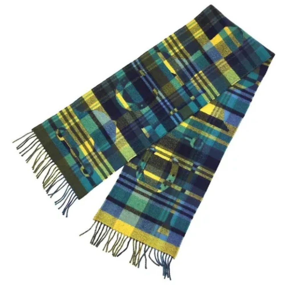 Hermès Vintage Pre-owned Wool scarves Multicolor Dames