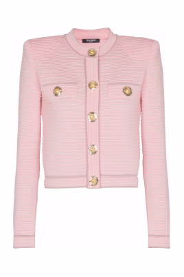 cardigan-en-maille-texturee-a-manches-longues