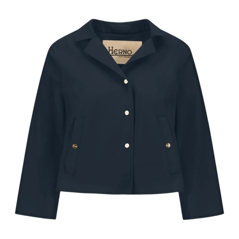 Herno Donna Blu Giacche, Xl, New,