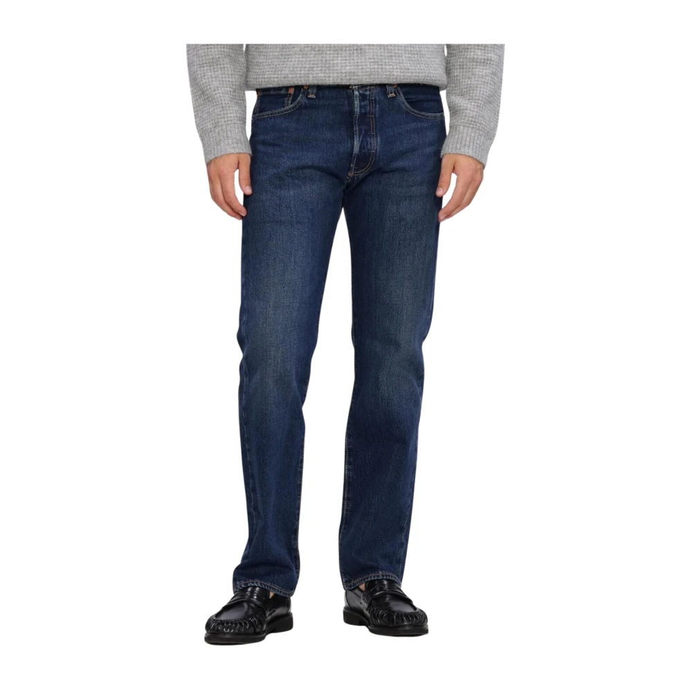 Levi's - 501 Original Fit Jeans - Jeans - Herren - Blau - W32 L30 - Bild 12