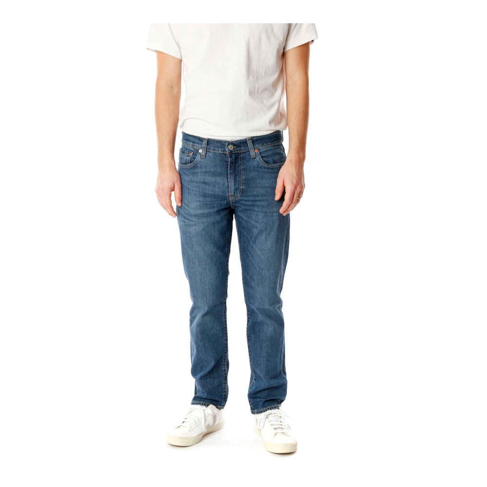 Levi's Men's Blue Slim Fit Jeans - Straight Fit Jeans - W36 L36 - Jeans