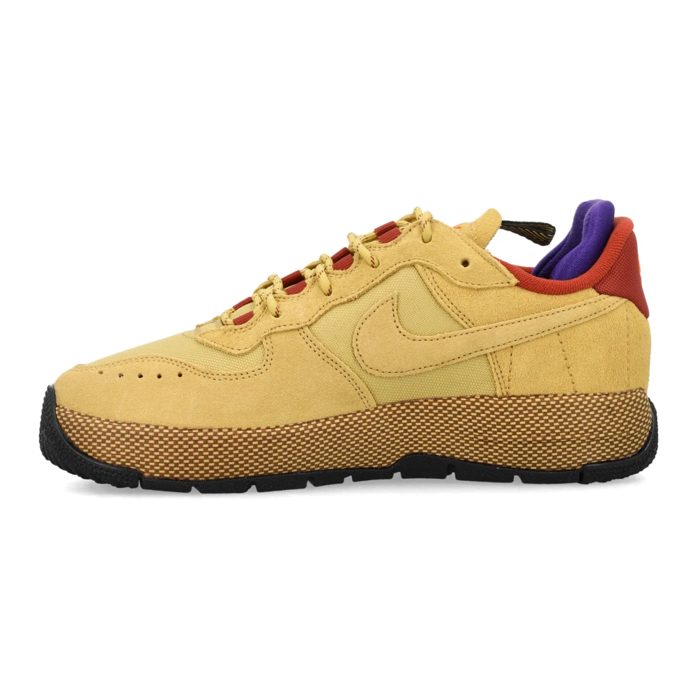Nike Wild Air Force 1 Dames Sneakers Yellow Dames