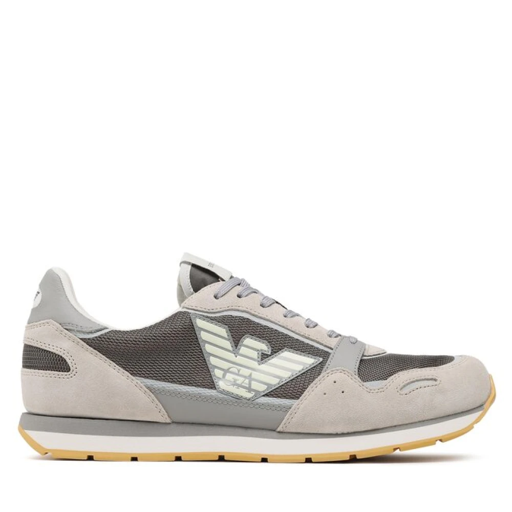 Emporio Armani Uomo Beige Scarpe, 43 Eu, New,