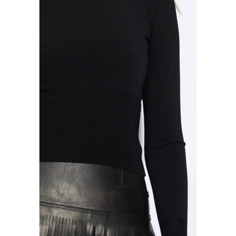 Alaïa Fitted Turtleneck Black Dames