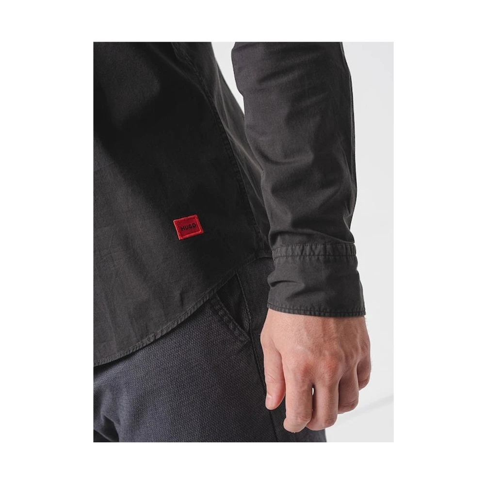 Hugo Boss Stijlvolle Shirt voor Mannen Black Heren