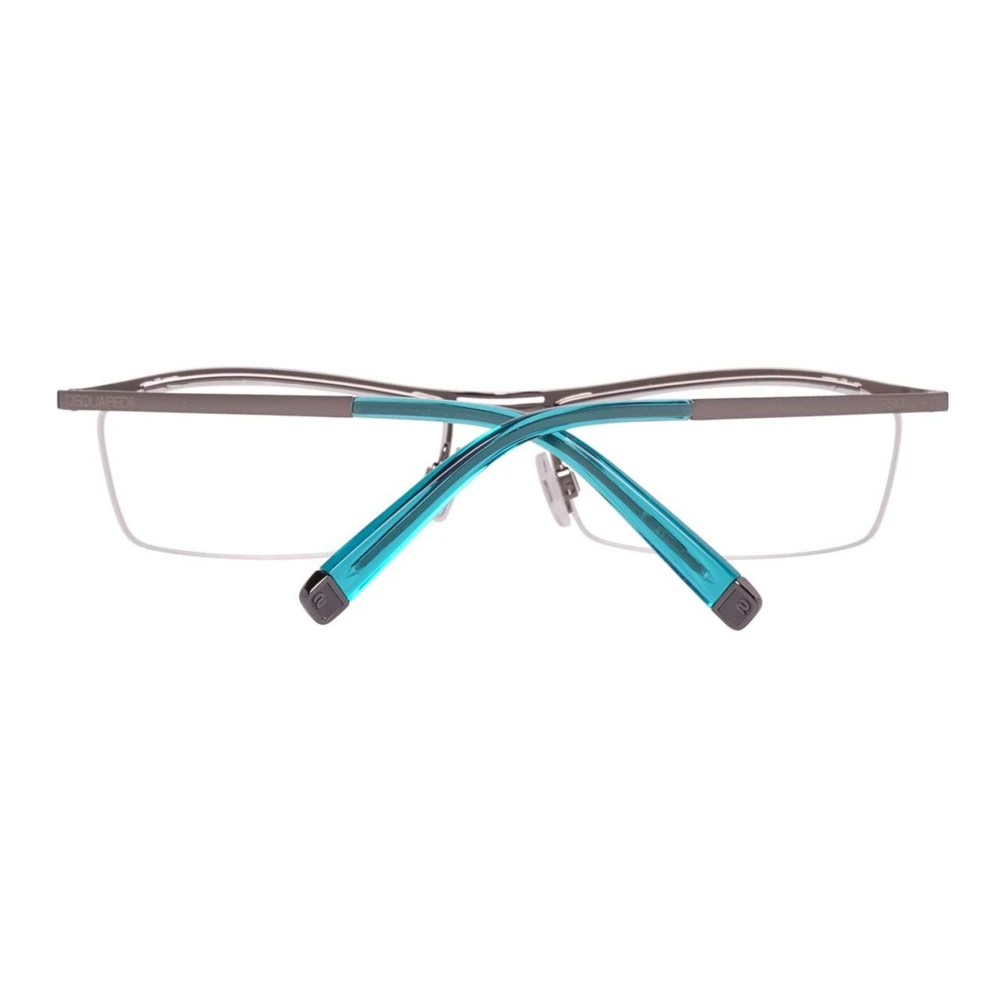 Dsquared2 Zilveren metalen frames met wijzerplaat Gray Dames