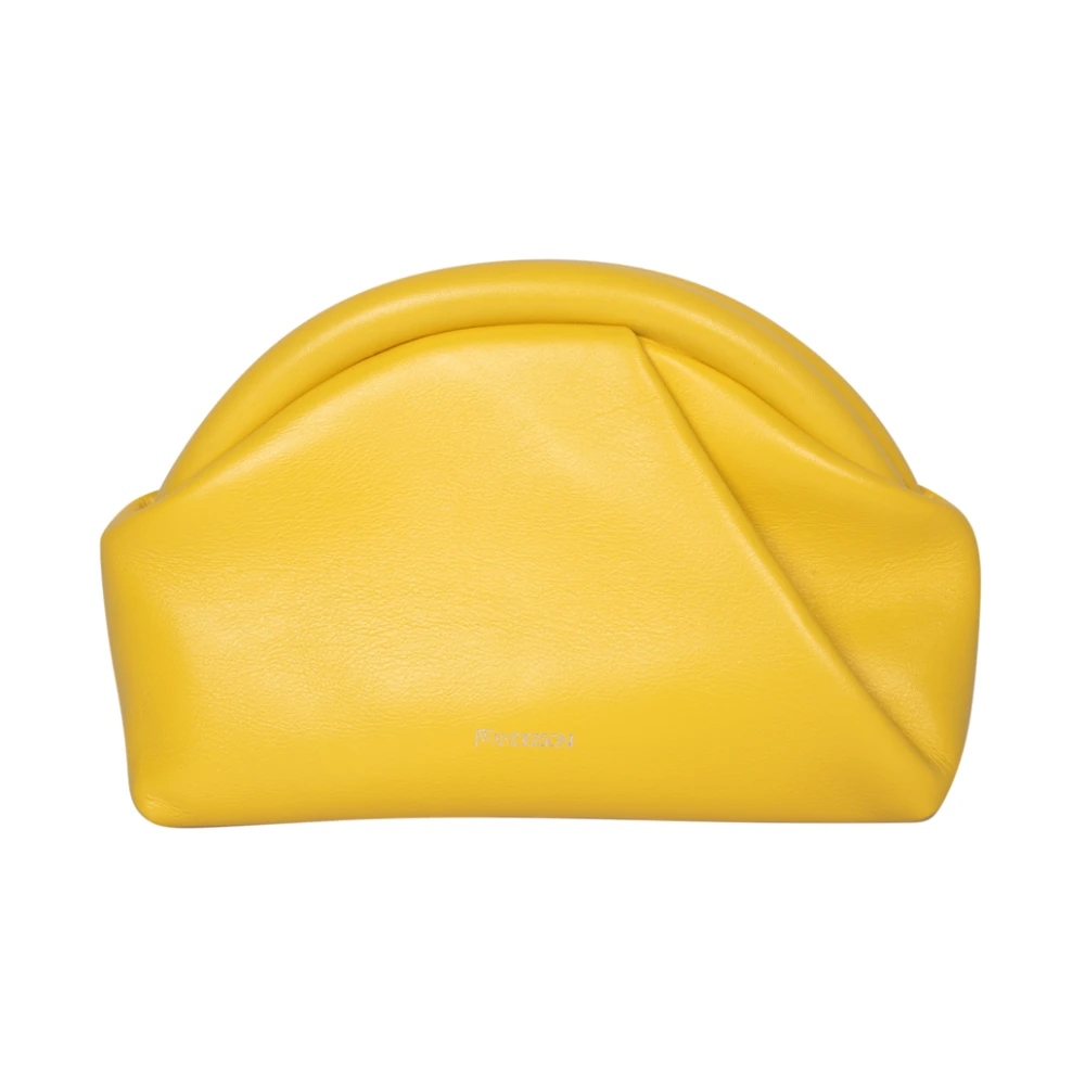 JW Anderson Läder väska med magnetisk stängning Yellow, Dam