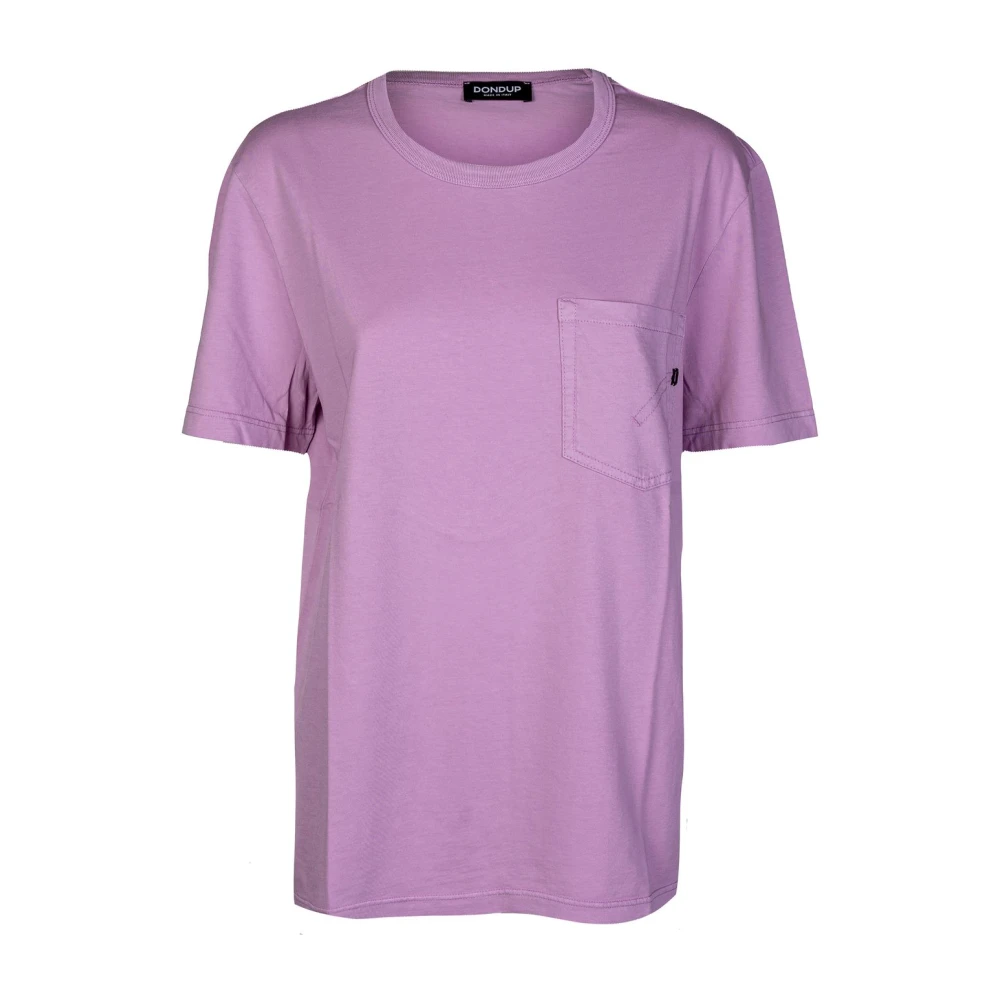 Dondup T-Shirts Pink Heren