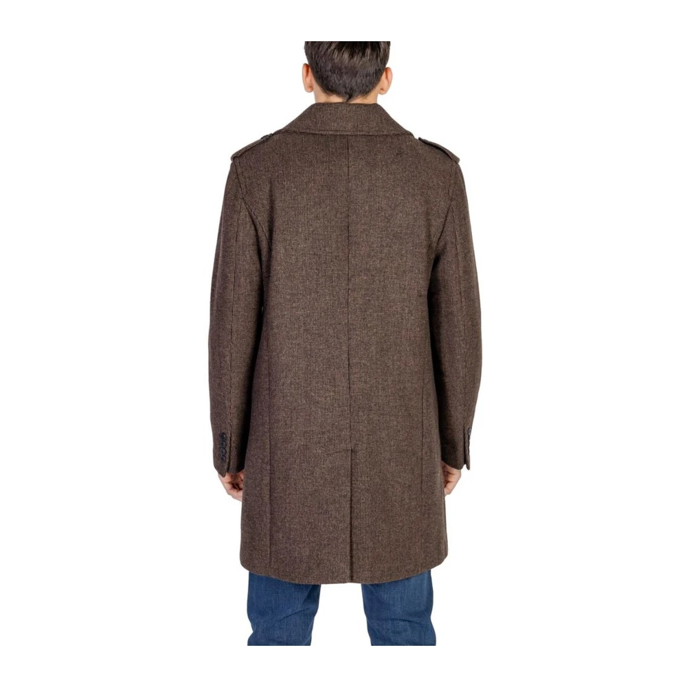 Antony Morato Bruine Wolblend Herenjas Brown Heren