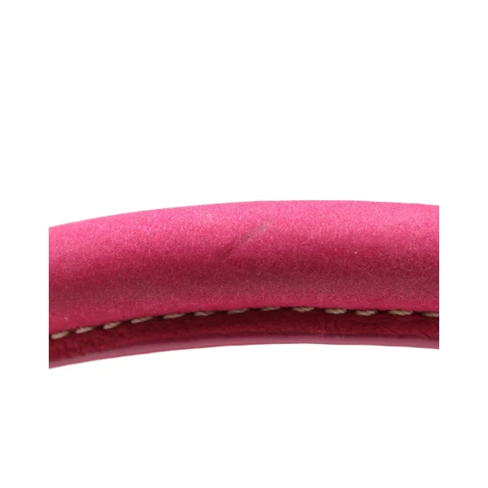 Jacquemus Pre-owned Leather handbags Pink Dames
