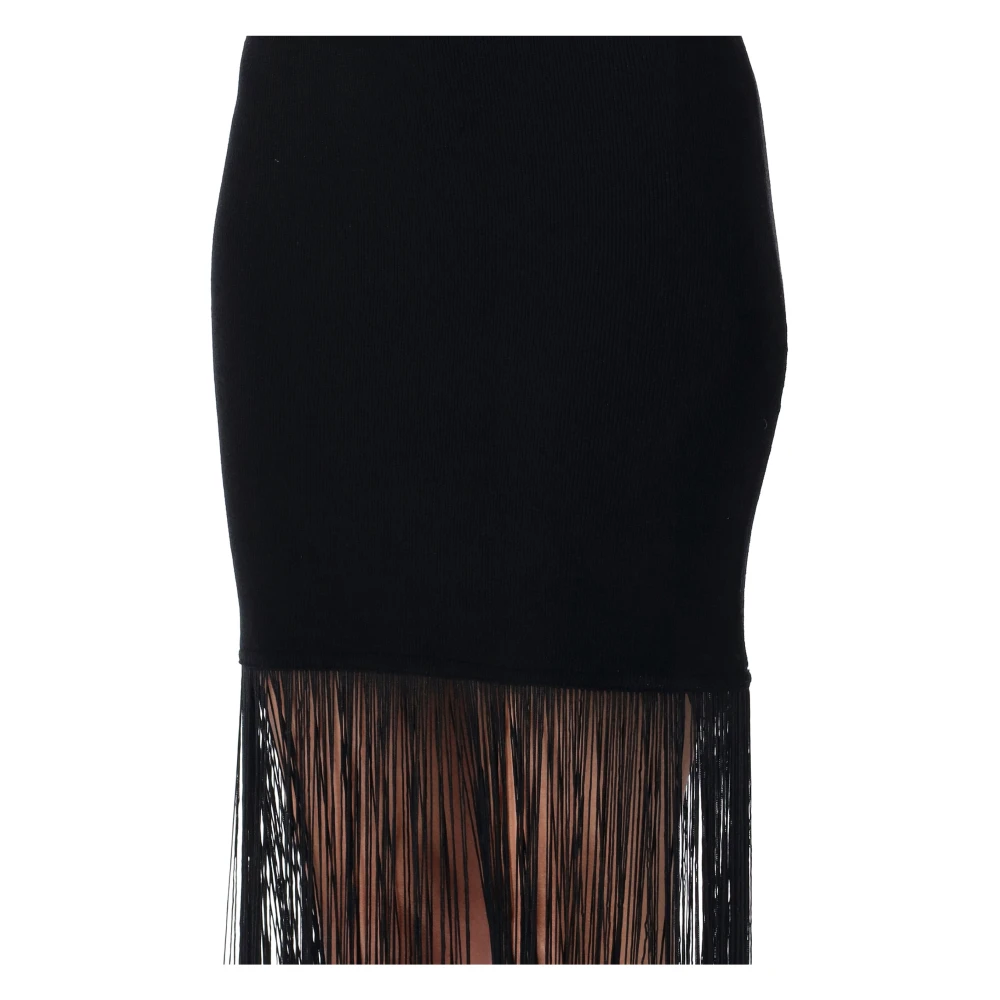The Garment Gefranjerde Madison Jurk Black Dames