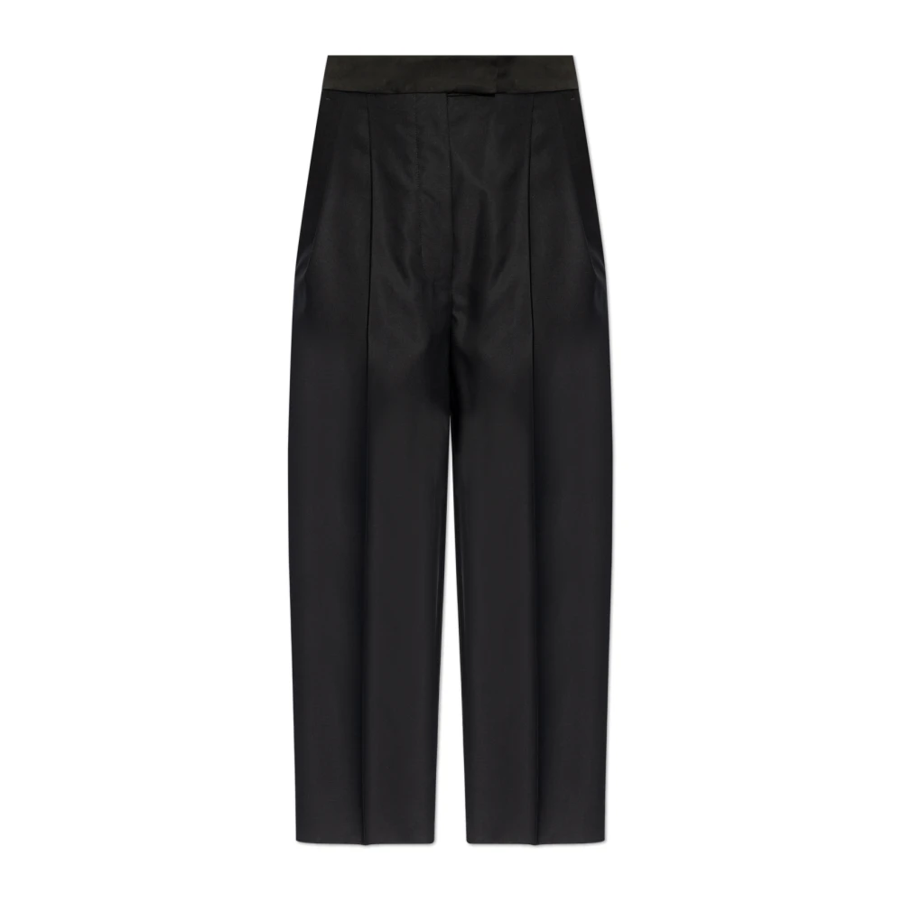 A.p.c. Women's Blue Wide Trousers