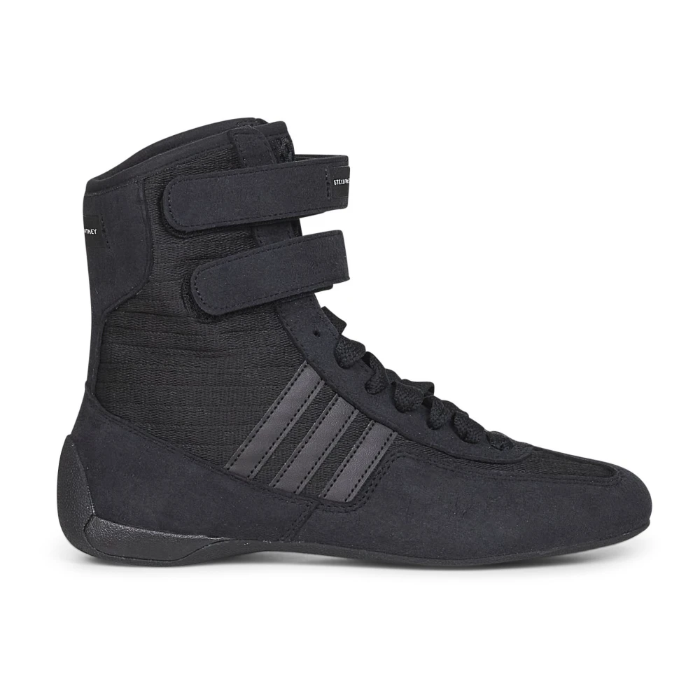 Stella Mccartney Women's Black Trainers With T-Toe And S-Wave Logo - Sneakers - 4 Uk - Shoes