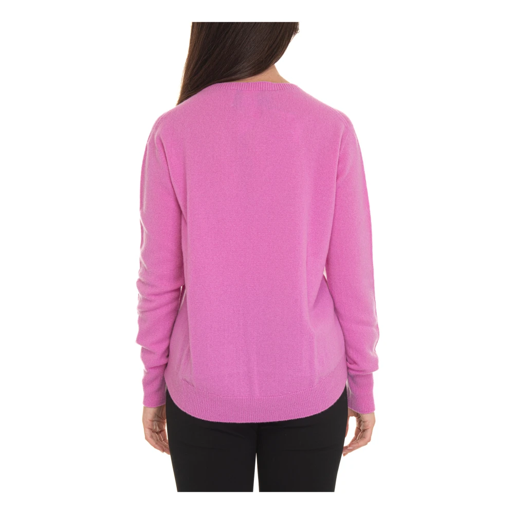 Vanisé Kasjmier Flared Pullover Pink Dames