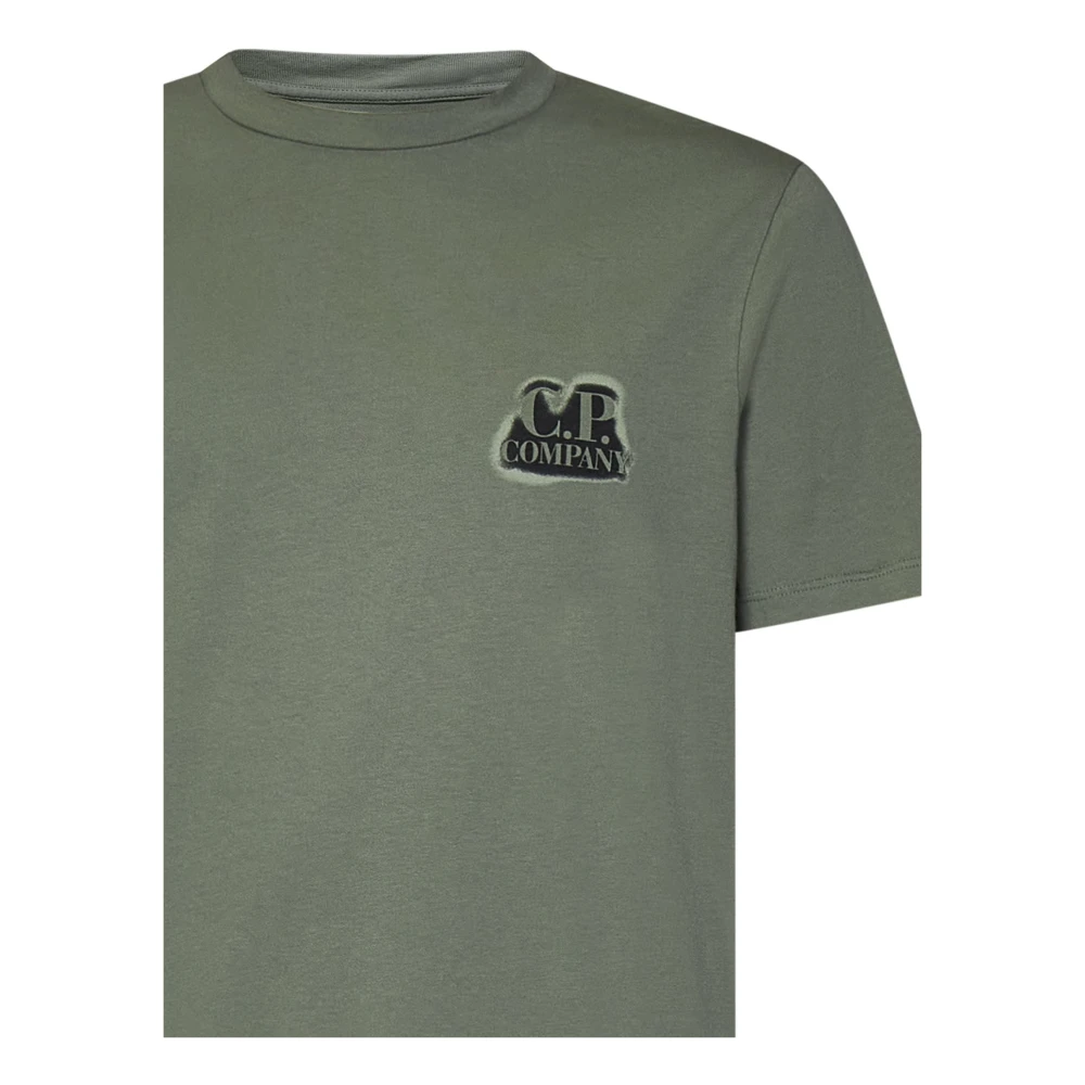 C.P. Company Groene Sailor Grafische T-shirt Green Heren
