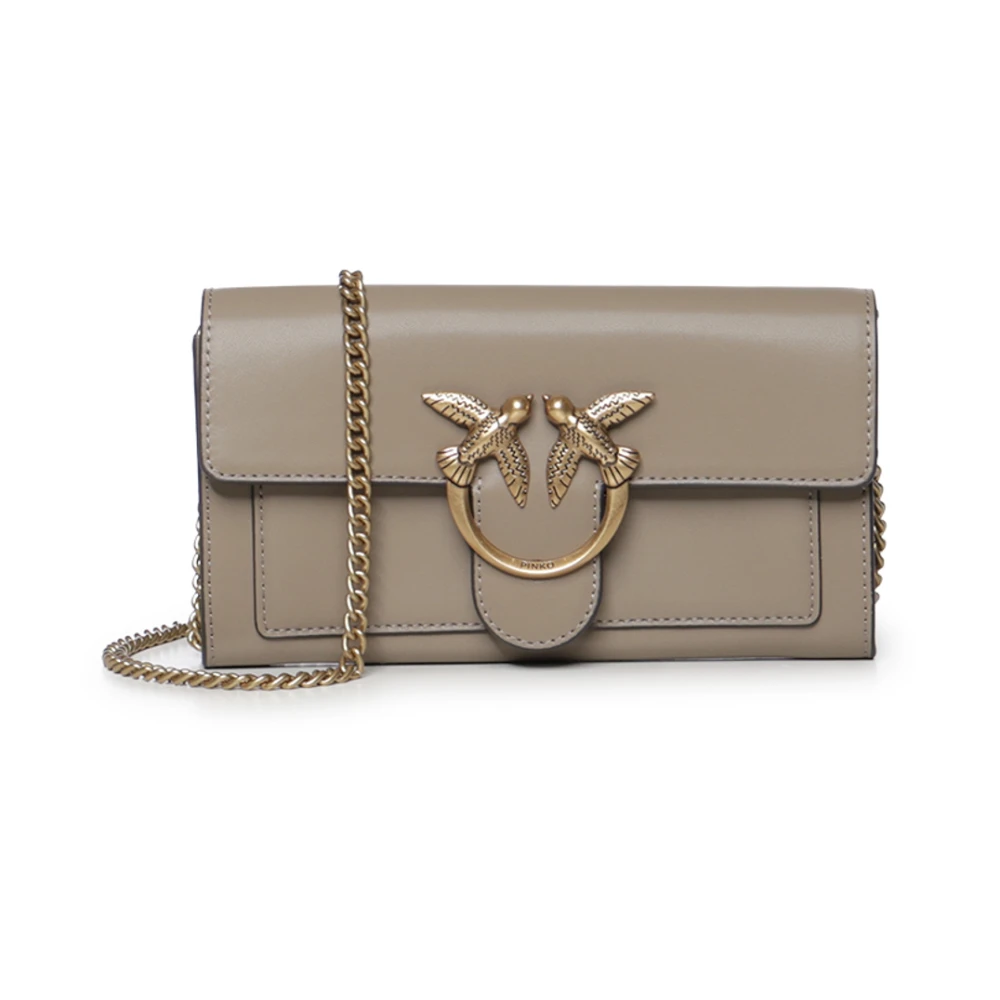 Pinko Donna Beige Borse, Taglia Unica, New,