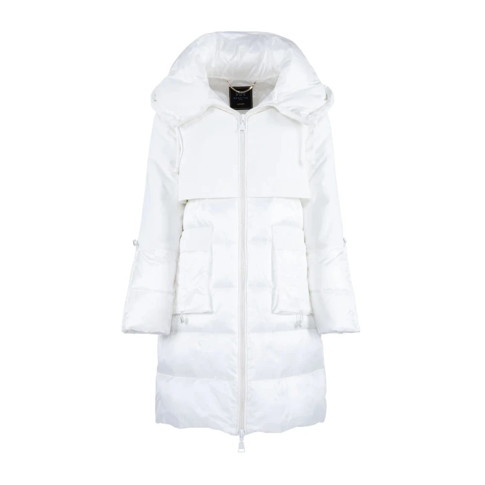Nenette Donna Bianco - Piumino - Jackets - S