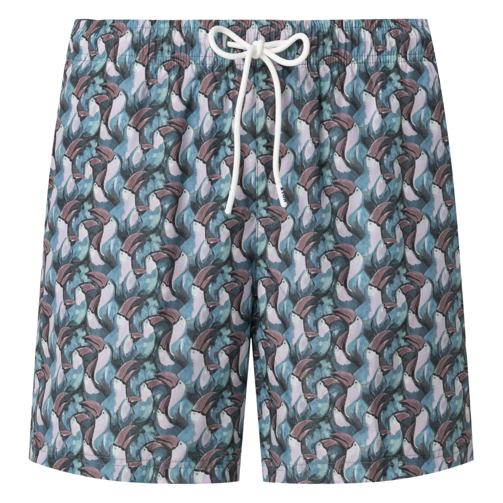 Eton Men's Multicolor Beachwear, Xl, Tucano Swim Shorts