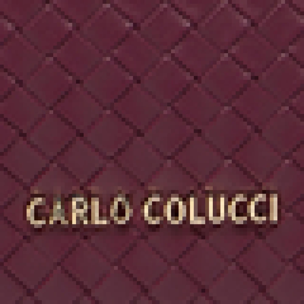 carlo colucci Gevlochten Toilettas Red Dames