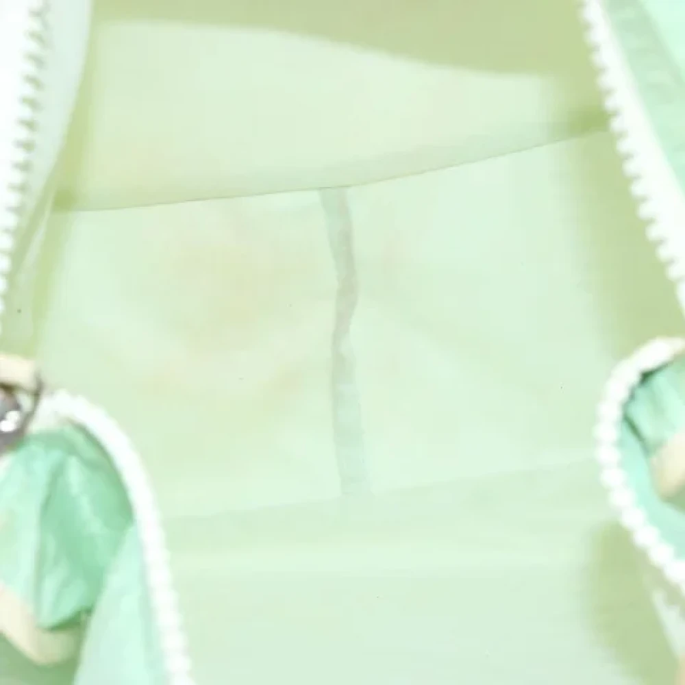 Fendi Vintage Pre-owned Canvas fendi-bags Green Dames