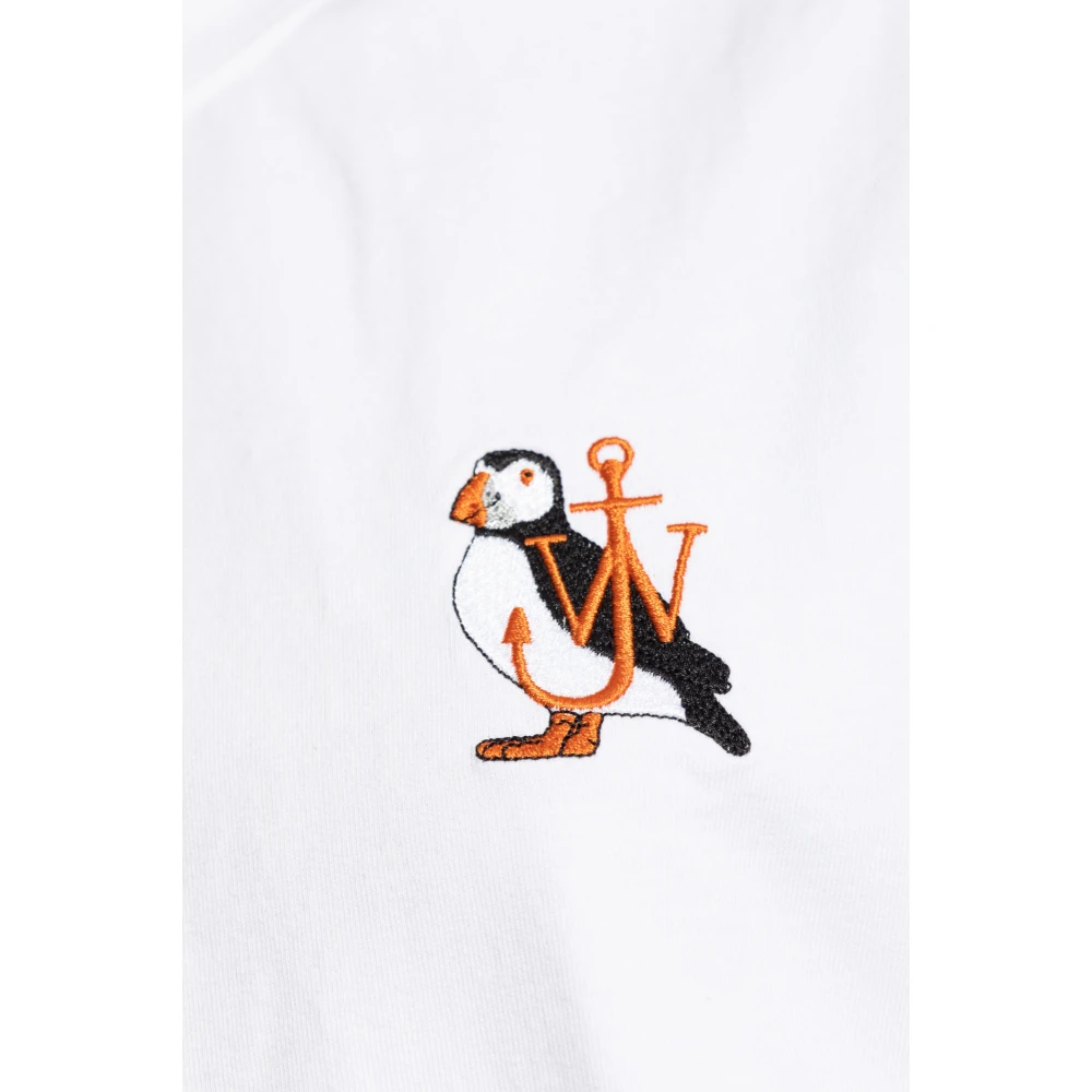 JW Anderson T-shirt met logo White Dames