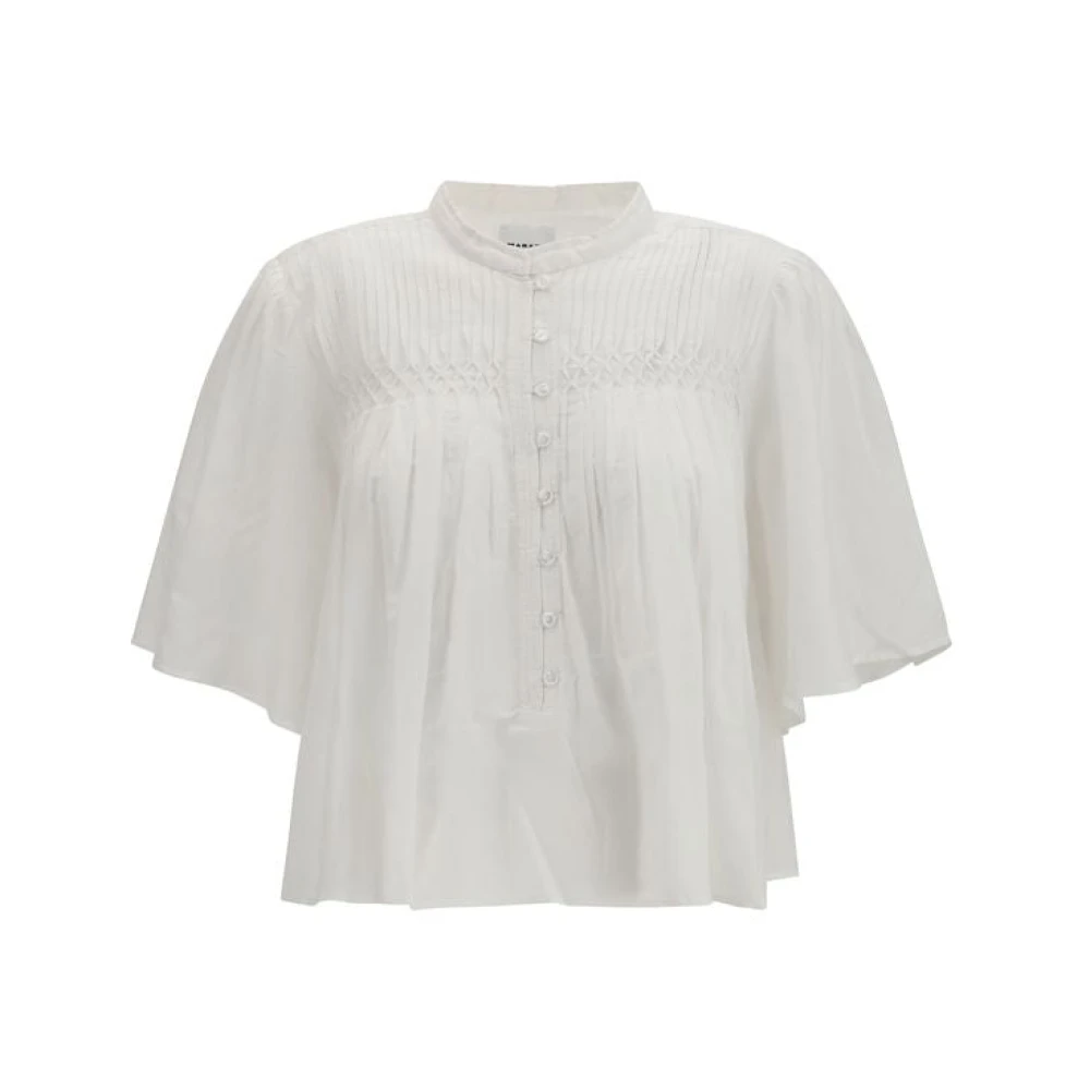 Marant Étoile Kvinno Vit Blusar & Skjortor Dam, S, Accessories