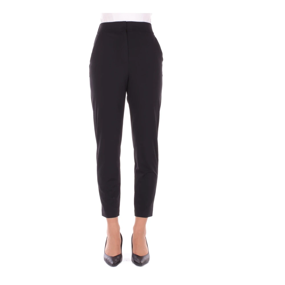 Max Mara Mujer Negro - Slim-Fit Trousers - Trousers - L