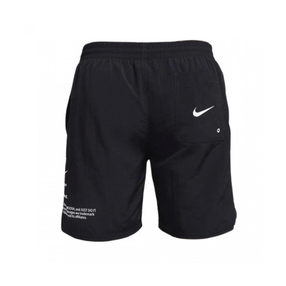 Nike Gerecyclede zwembroek met elastische taille Black Heren