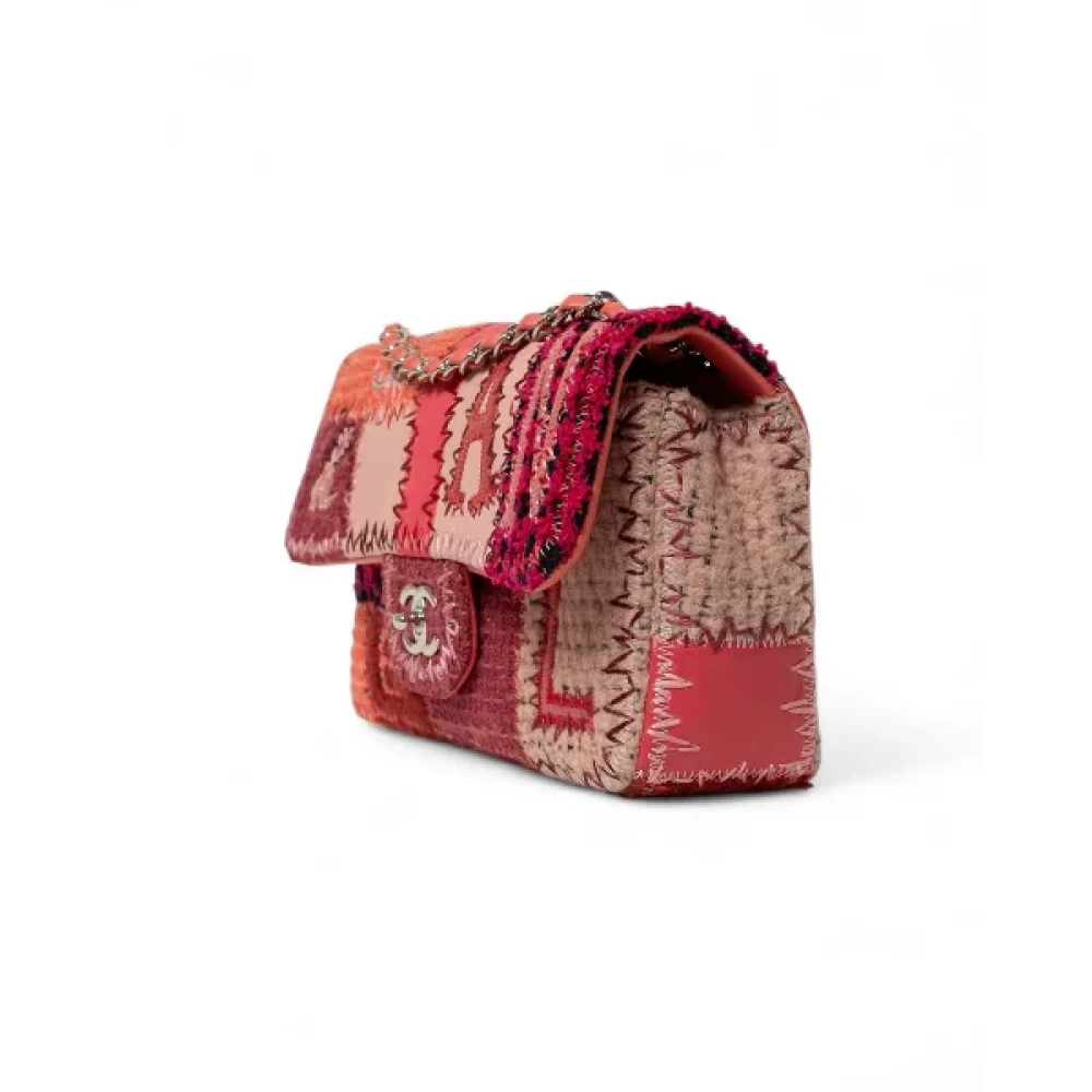 Chanel Vintage Pre-owned Fabric chanel-bags Red Dames
